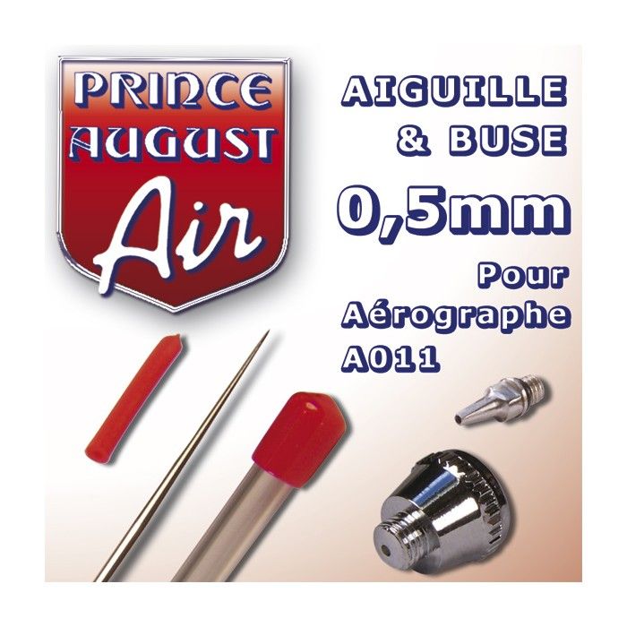 Aiguille et Buse 0.5 pour Aérographe AO11
